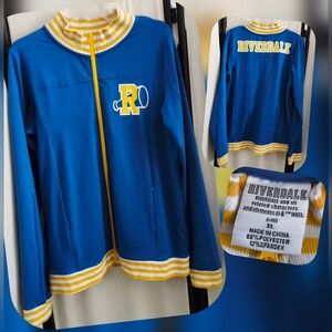 Riverdale Blue and Yellow Track Jacket Size XL (Nwots)
